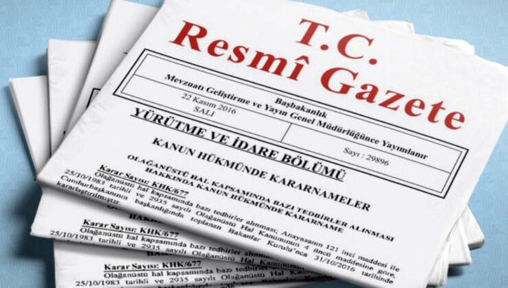 Anlaşmalar Resmî Gazete’de Yayınlandı