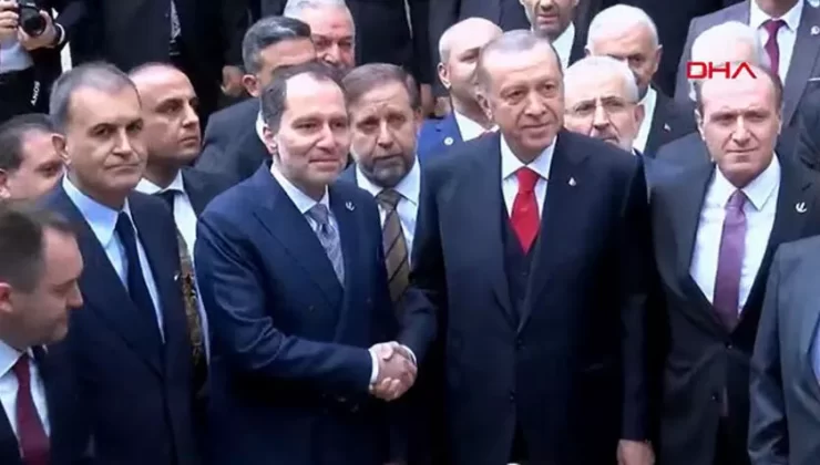Cumhurbaşkanı Erdoğan Yeniden Refah genel merkezinde