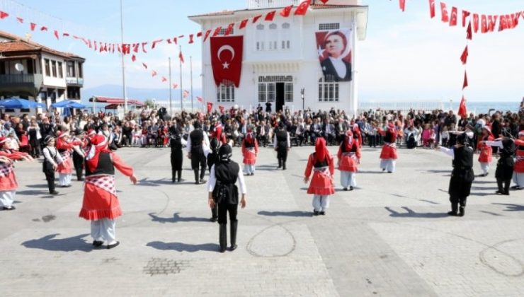 Bursa’da Mudanyalı çocukların coşkulu bayramı