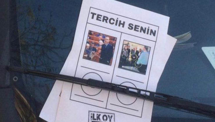Bursa’daki birçok sokağa bu broşürler dağıtıldı