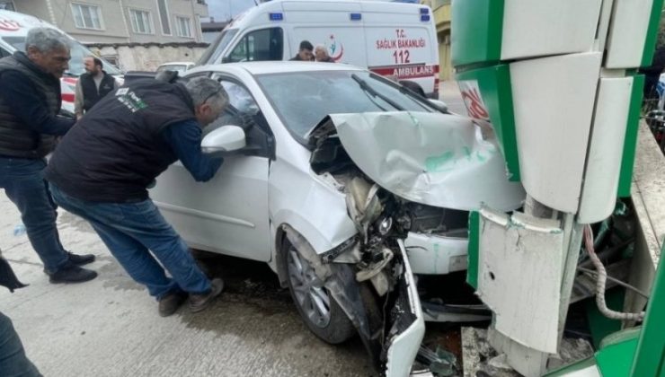 Bursa’da facia teğet geçti: 5 yaralı