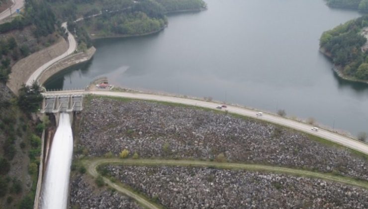 Bursa’da Doğancı barajının kapakları açıldı