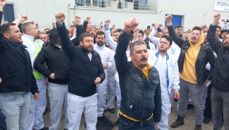 Bursa’da işçiler mutlu sona ulaştı