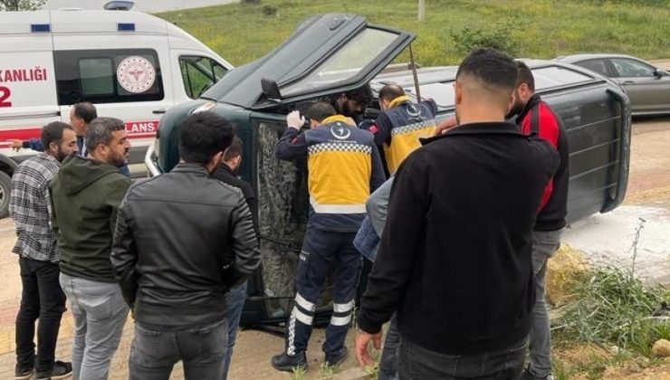 Bursa’da minibüs akla attı: 3 yaralı
