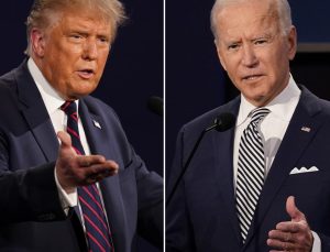 Trump, Biden’a küfretti: O aptal bir o. çocuğu