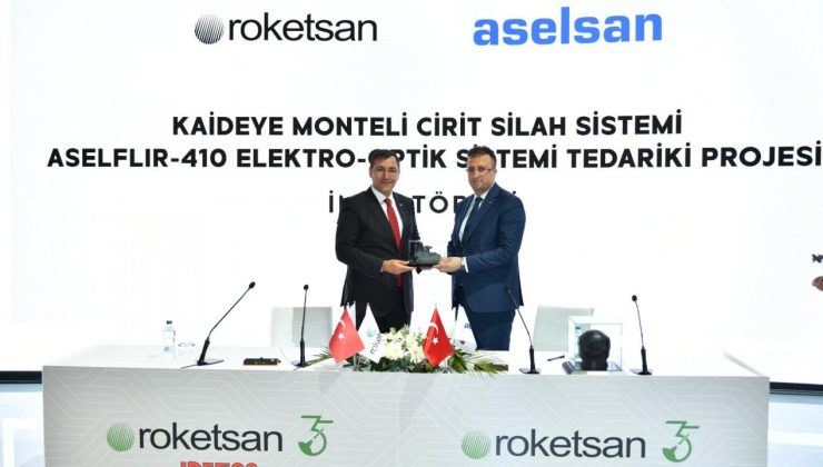 ASELSAN ve ROKETSAN arasında 11.9 milyon dolarlık sözleşme!