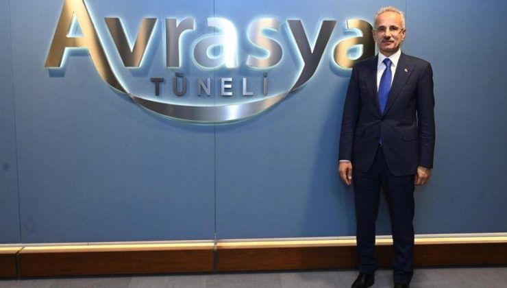 Bakan Uraloğlu’ndan Avrasya Tüneli açıklaması