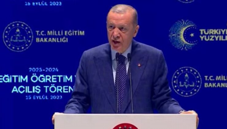 Cumhurbaşkanı Erdoğan’dan ek ders ücreti müjdesi…