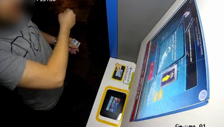 Kamu malına zarar anları kamerada