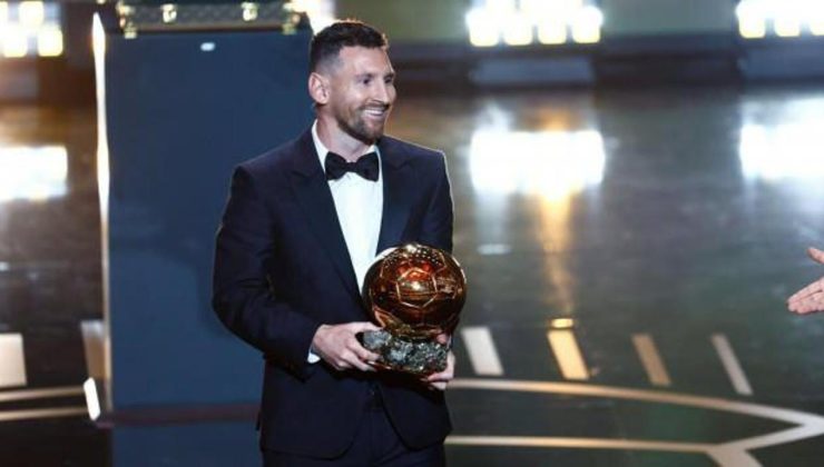 2023 Ballon d’Or ödülünün sahibi Lionel Messi oldu