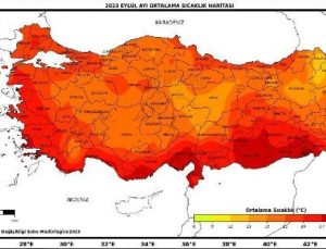 53 yılın en sıcak 7’nci yazı, en sıcak 6’ncı eylülü