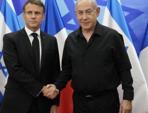 Macron Hamas’a karşı uluslararası koalisyon önerdi