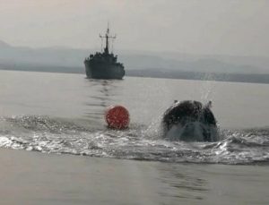 Türk bayraklı gemi Karadeniz’de mayına çarptı