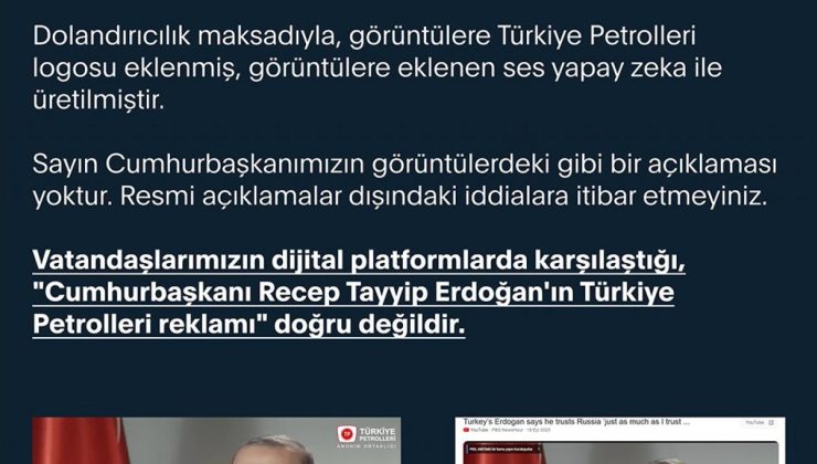 Dolandırıcılar zıvanadan çıktı: Erdoğan’ın ses ve görüntülerini kullandılar
