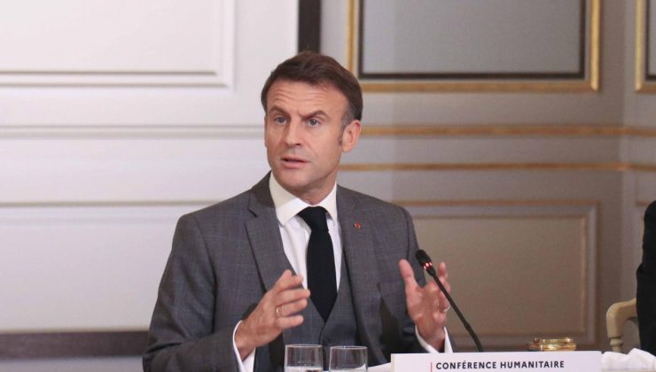 Macron, Gazze’ye saldırılara ‘insani ara’ verilmesini istedi