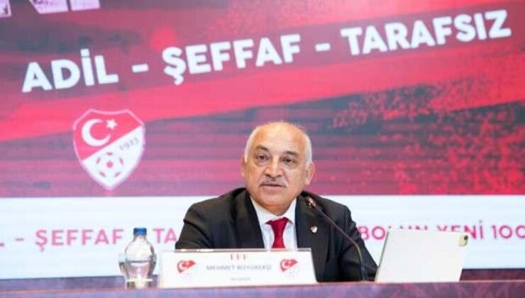 TFF Başkanı Mehmet Büyükekşi, liglerin başlama tarihini açıkladı!