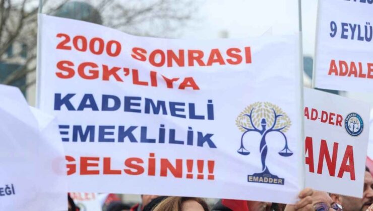 Emeklilikte Adalet Arayanlar Derneği: Çocuklarımız da eşit şekilde emekli olsun