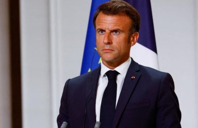 MACRON: “israile silah göndermiyoruz”