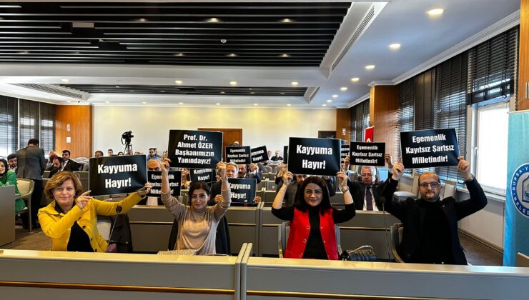 Yıldırım’da Kayyum Protestosu! “Tanımıyoruz!”