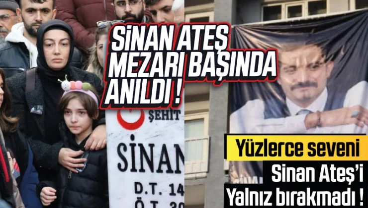 Sinan Ateş Bursa’da mezarı başında anıldı: “İlk gün söyledim yine söylüyorum, oğlumun katilleri MHP’de”