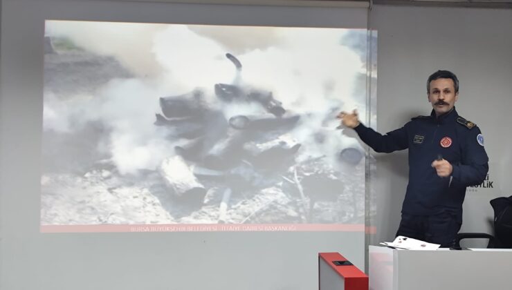 Bursa Denetimli Serbestlik Müdürlüğü’nde Yangın Tatbikatı Gerçekleştirildi.