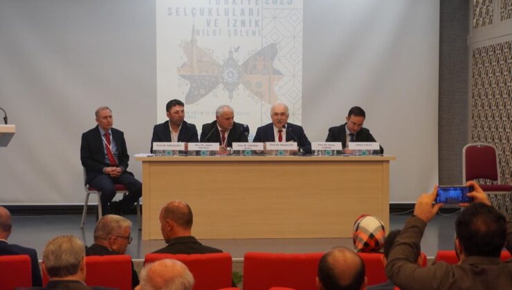 “Kuruluşunun 950. Yılında Türkiye Selçukluları ve İznik Bilgi Şöleni” İznik’te Gerçekleştirildi