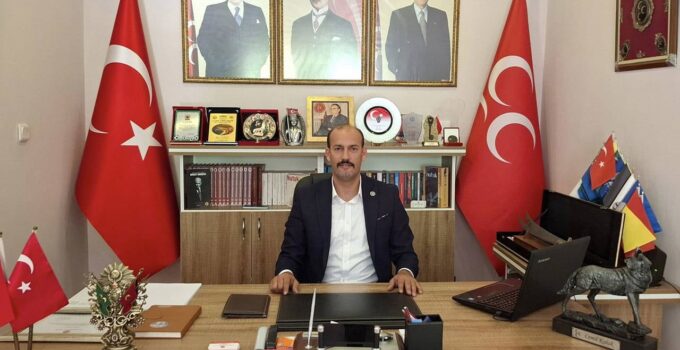 MHP’li ilçe başkanından polise saldırı!