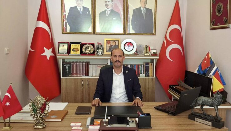 MHP’li ilçe başkanından polise saldırı!