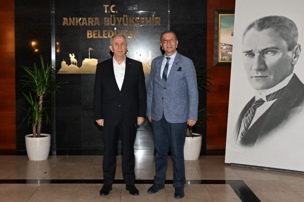 Anadolu Birliği Partisi Genel Başkanı Bedri Yalçın’dan Ankara Büyükşehir Belediyesi’ne Ziyaret