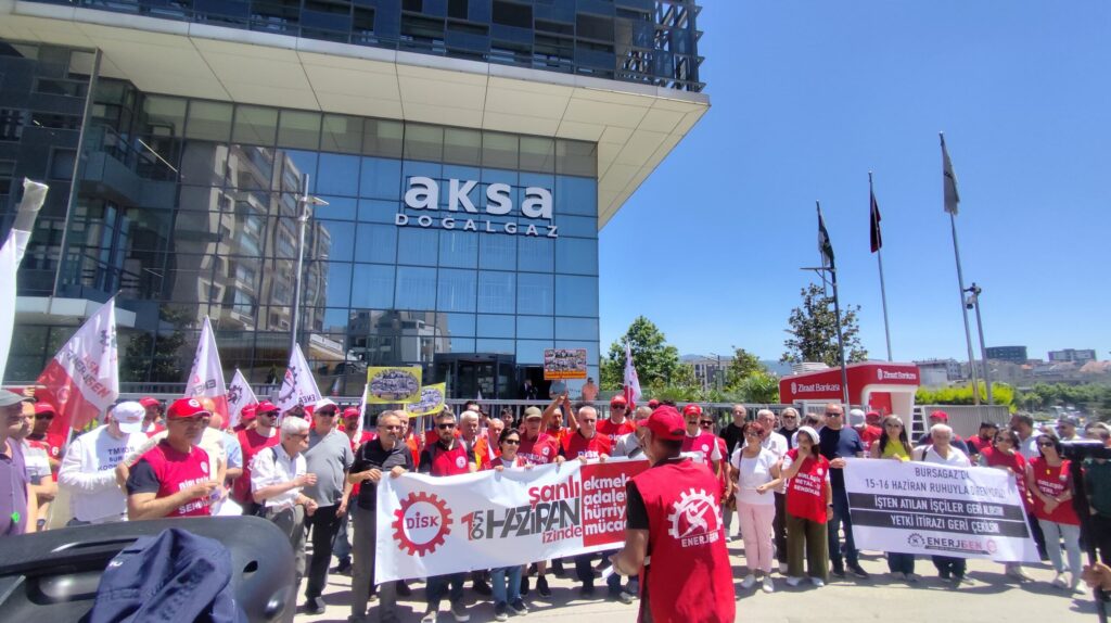 “İşten atılan işçiler geri alınsın, yetki itirazı geri çekilsin!”