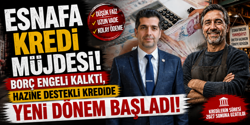 Mehmet Yasak’tan Bursa Esnafına Müjde: Kredide SSK ve Maliye Borcu Engeli Kalkıyor