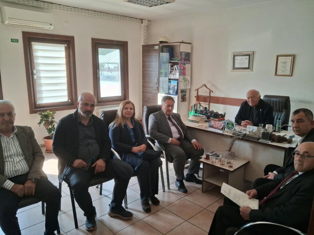 Demokrat Parti heyetinden Erdem Saker’e ziyaret: Bursa’nın su geleceği ve susuzluk gündemde